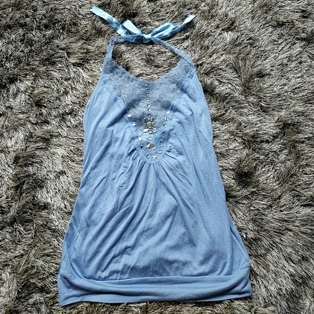 Lavender/Blue halter
